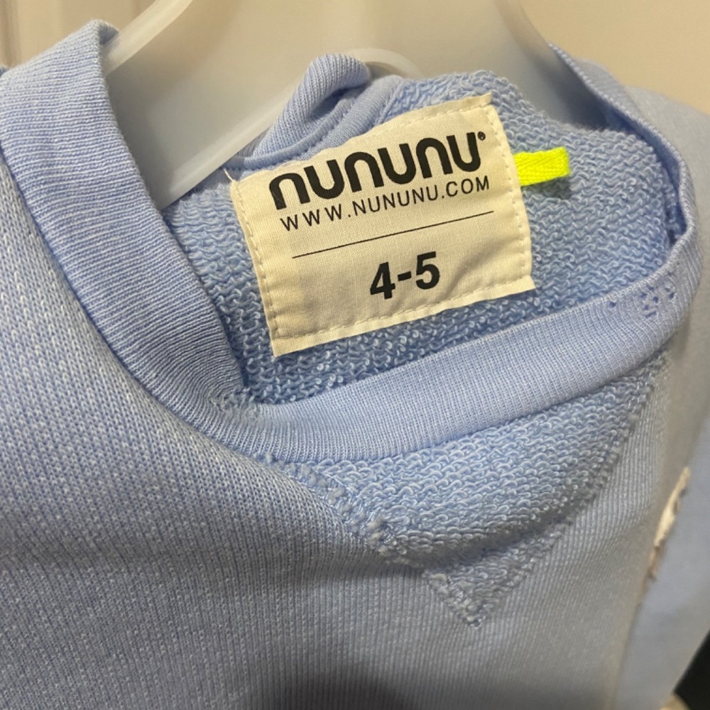 Nununu Boys Dizzy Skill Towfer Shirt sz 4-5 - Picture 5 of 6